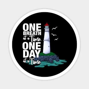 One Breath at a Time Magnet